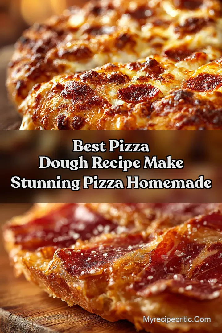 Best Pizza Dough Recipe Make Stunning Pizza Homemade