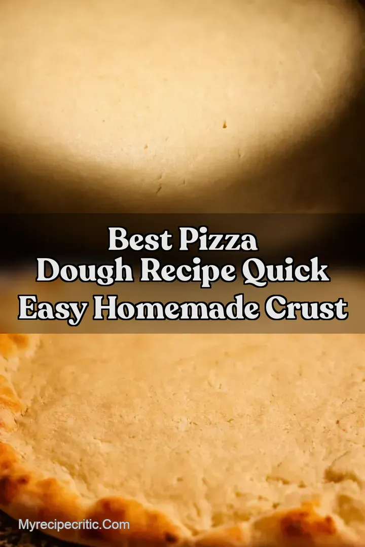 Best Pizza Dough Recipe Quick Easy Homemade Crust
