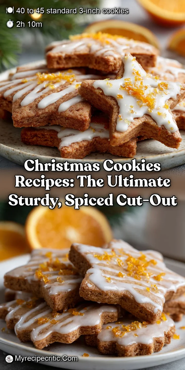 Christmas cookies recipes: The ultimate sturdy spiced cut-out