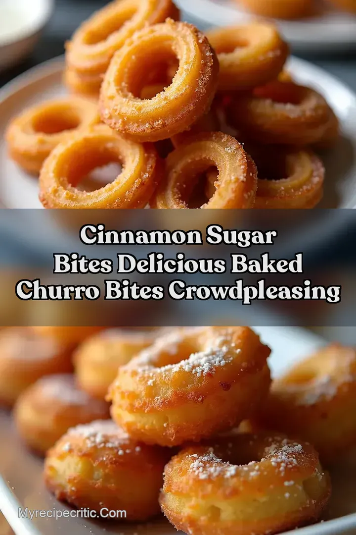 Cinnamon Sugar Bites Delicious Baked Churro Bites CrowdPleasing