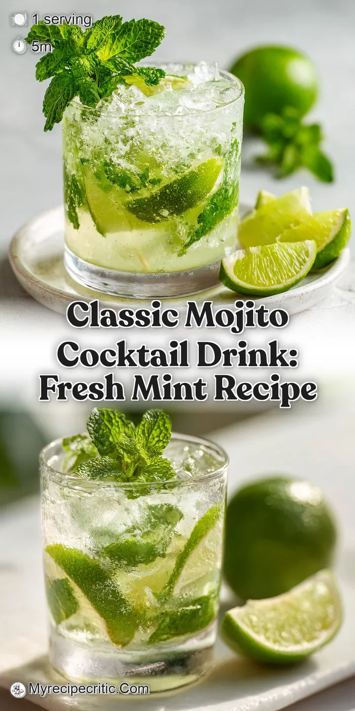 Close-up of a vibrant mojito showing layers of lime, mint, and rum, with icy condensation clinging to the glass's surface.