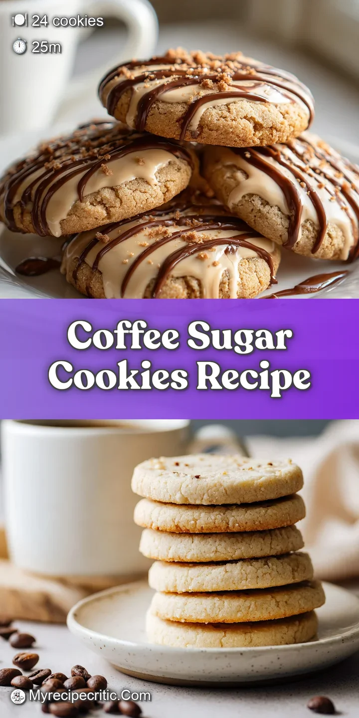 Close-up of a coffee cookie, showing the cracked surface and sparkling sugar crystals. Hints of warm, roasted coffee visible.
