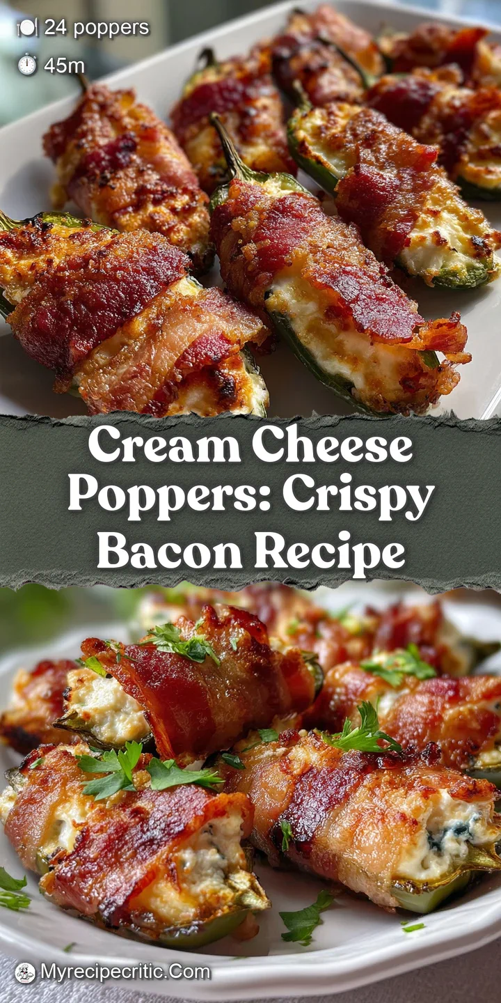 Close-up of a bacon-wrapped cheese popper, glistening with rendered fat and revealing a soft, white, creamy cheese center.