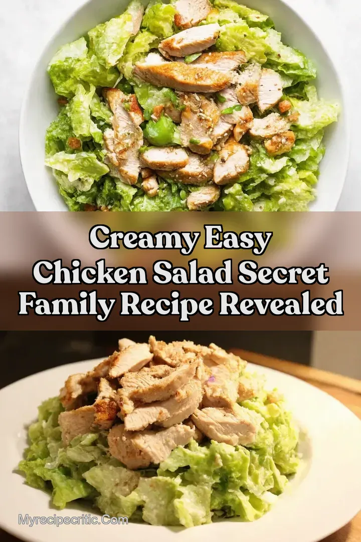 Creamy Easy Chicken Salad Secret Family Recipe Revealed