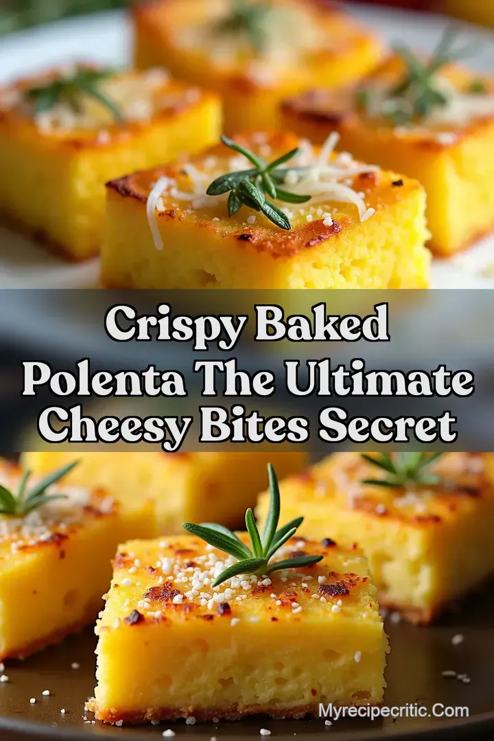 Crispy Baked Polenta The Ultimate Cheesy Bites Secret