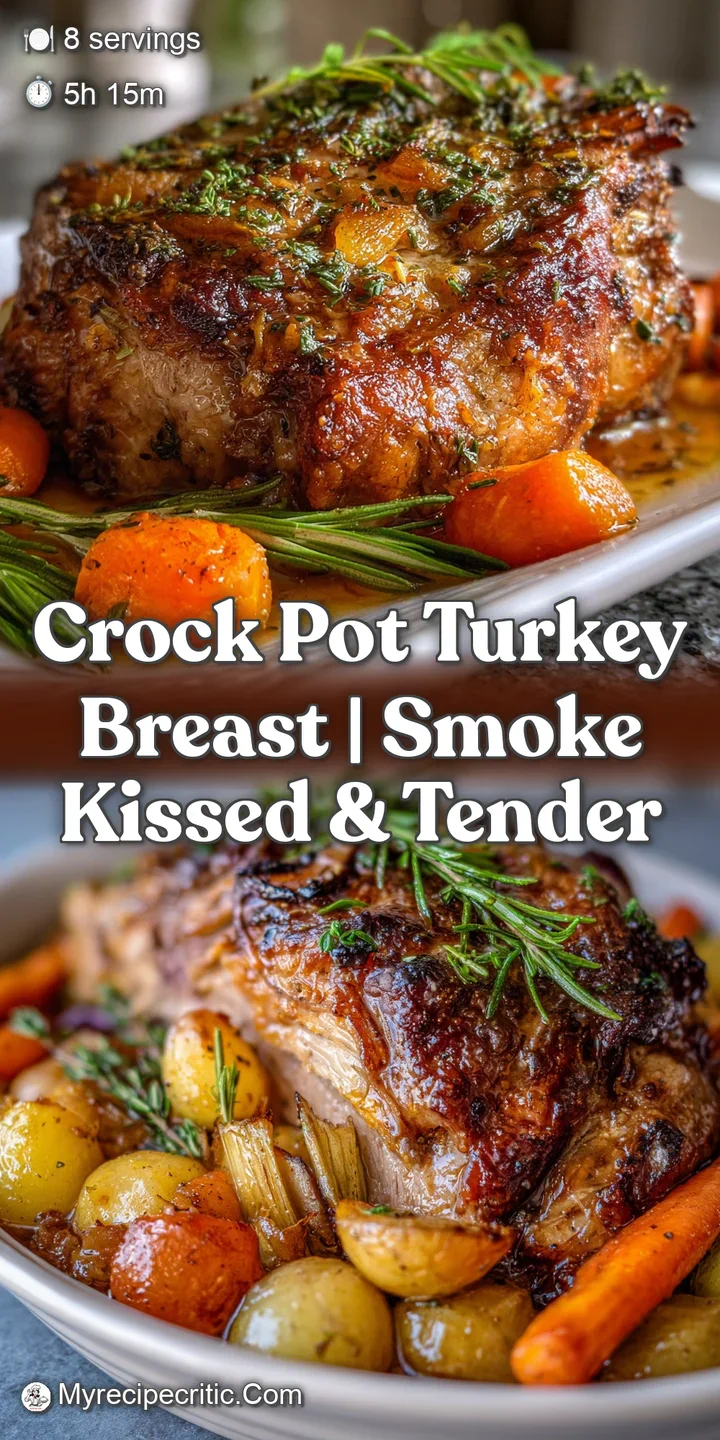 Close-up of fall-off-the-bone turkey, showcasing the smoky, caramelized skin and moist, shredded meat texture.