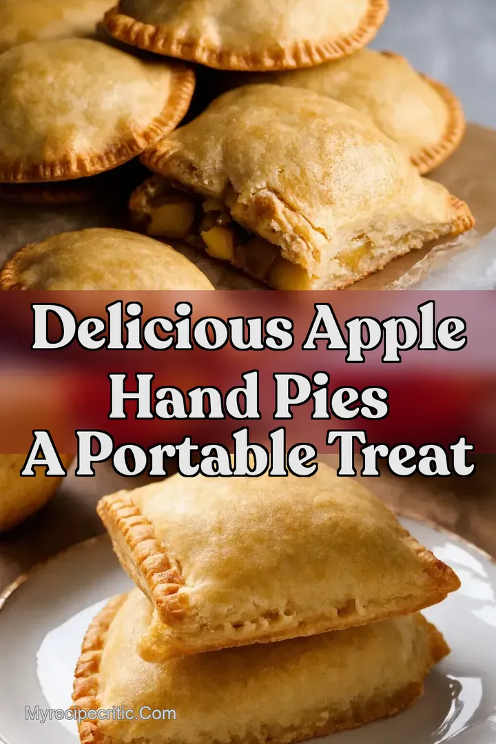 Delicious Apple Hand Pies A Portable Treat