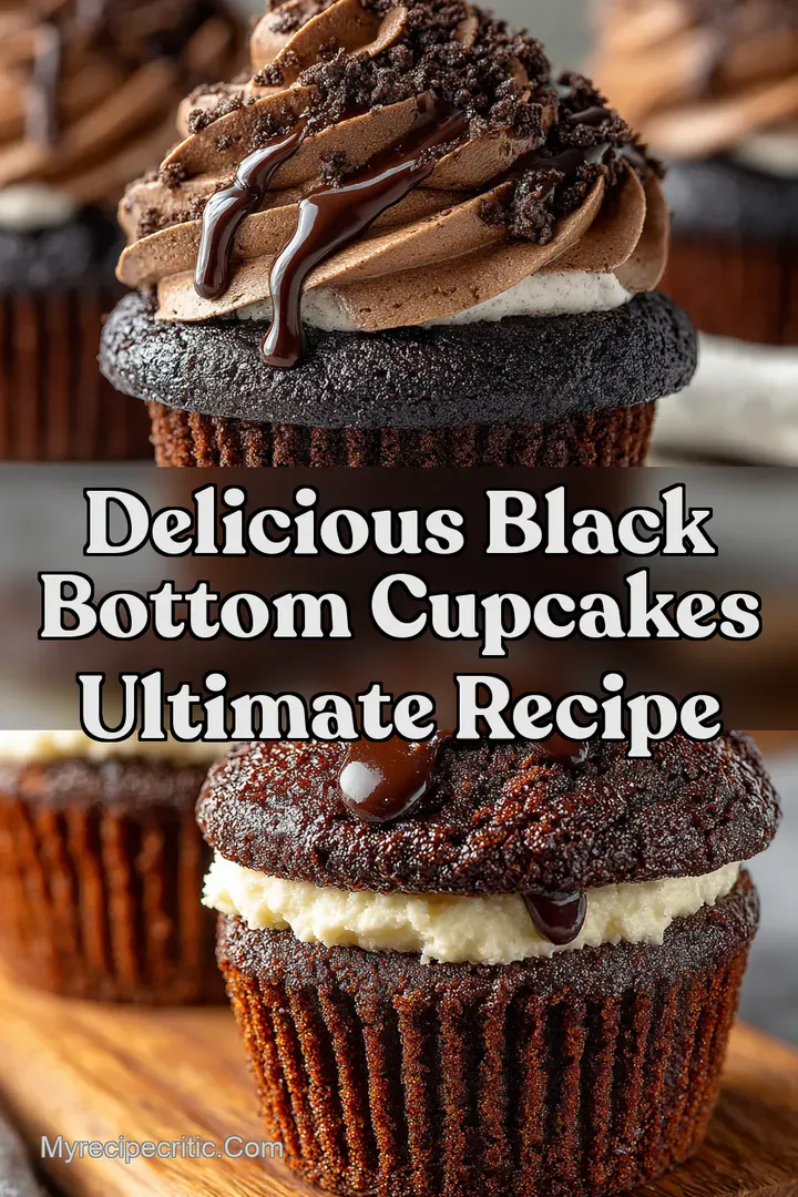 Delicious Black Bottom Cupcakes Ultimate Recipe