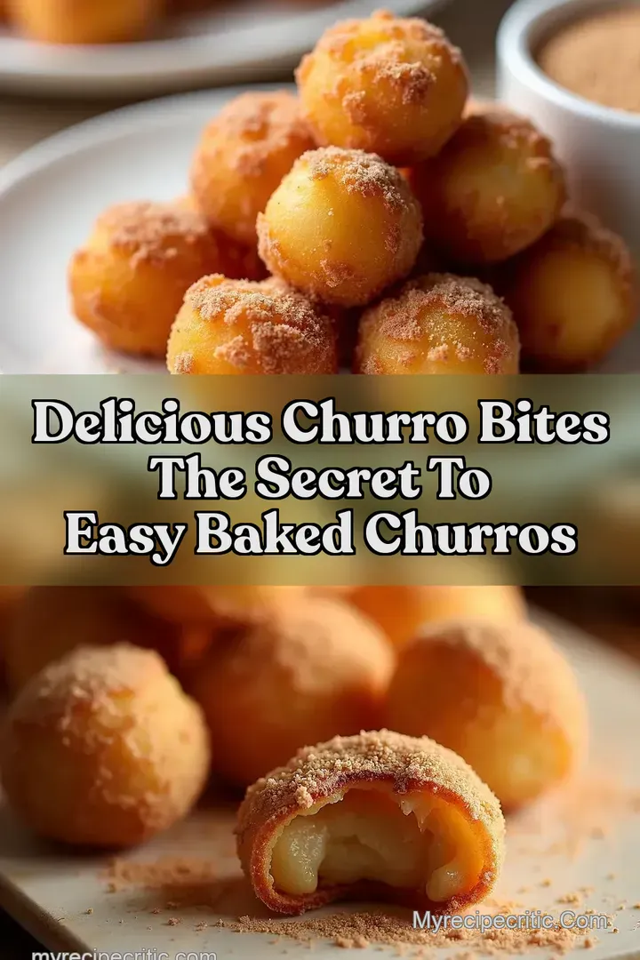 Delicious Churro Bites The Secret to Easy Baked Churros