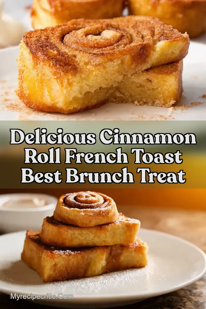 Delicious Cinnamon Roll French Toast Best Brunch Treat