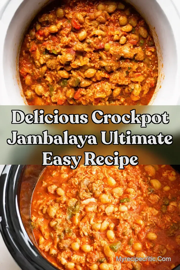 Delicious Crockpot Jambalaya Ultimate Easy Recipe