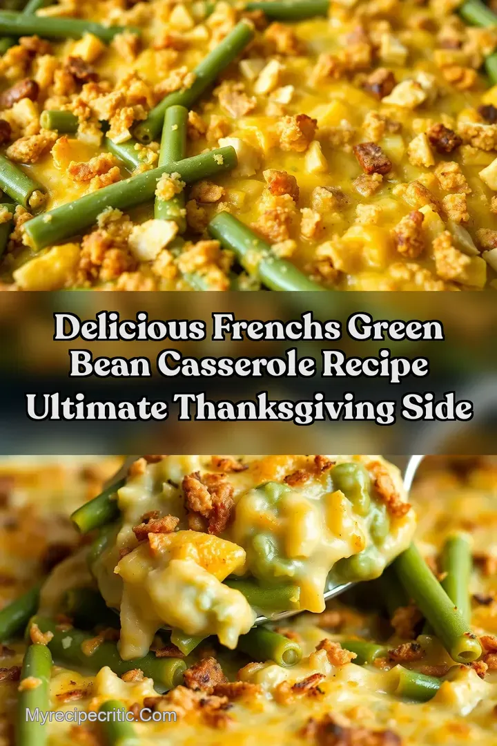 Delicious Frenchs Green Bean Casserole Recipe Ultimate Thanksgiving Side