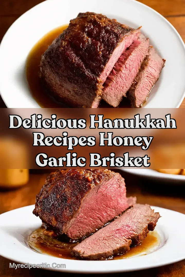 Delicious Hanukkah Recipes Honey Garlic Brisket