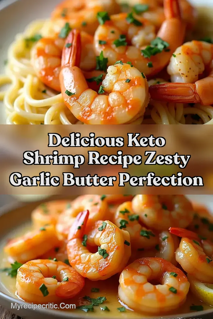 Delicious Keto Shrimp Recipe Zesty Garlic Butter Perfection