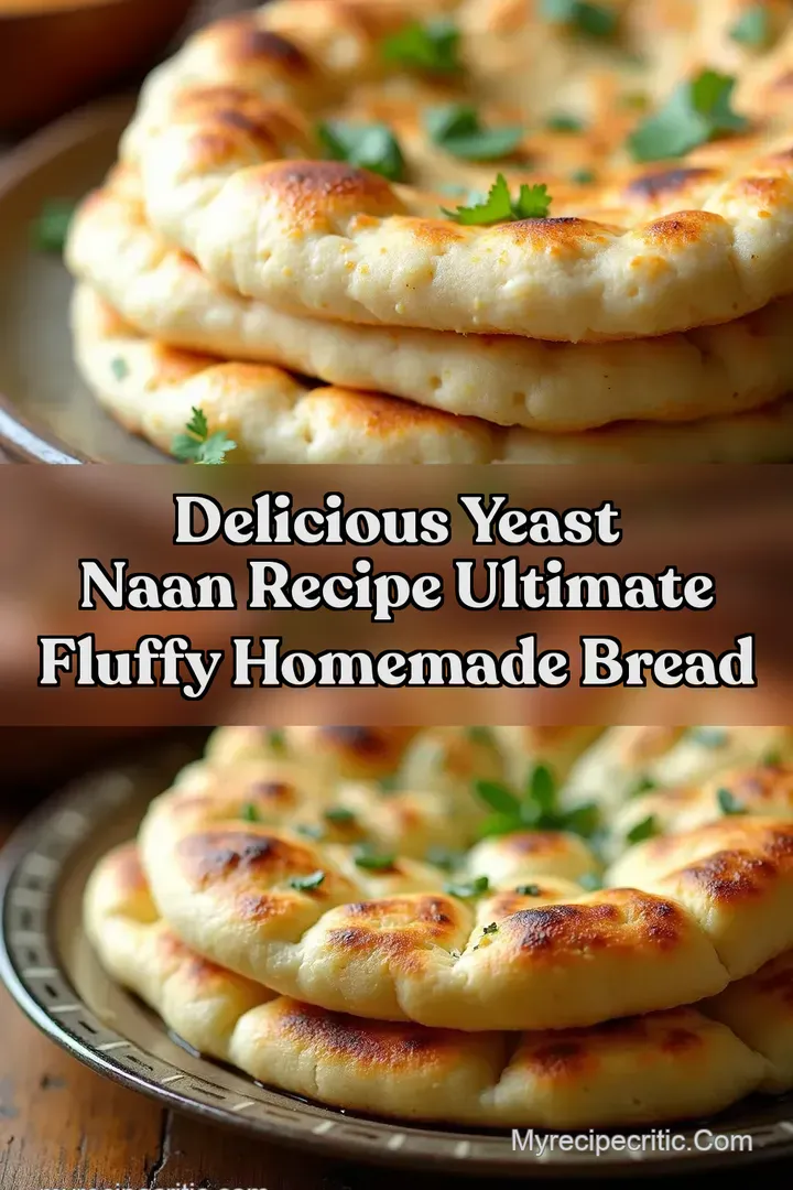 Delicious Yeast Naan Recipe Ultimate Fluffy Homemade Bread
