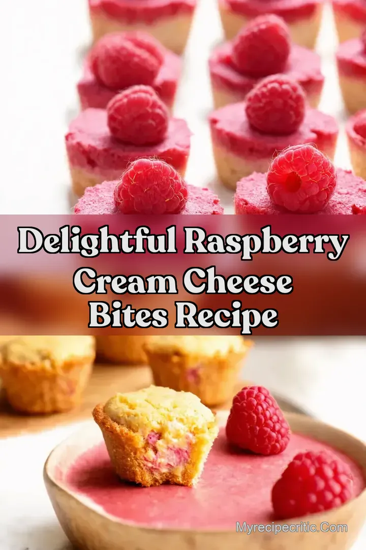 Delightful Raspberry Cream Cheese Bites Recipe