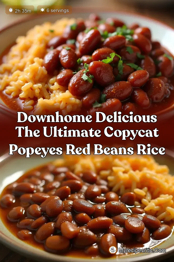 DownHome Delicious The Ultimate Copycat Popeyes Red Beans Rice