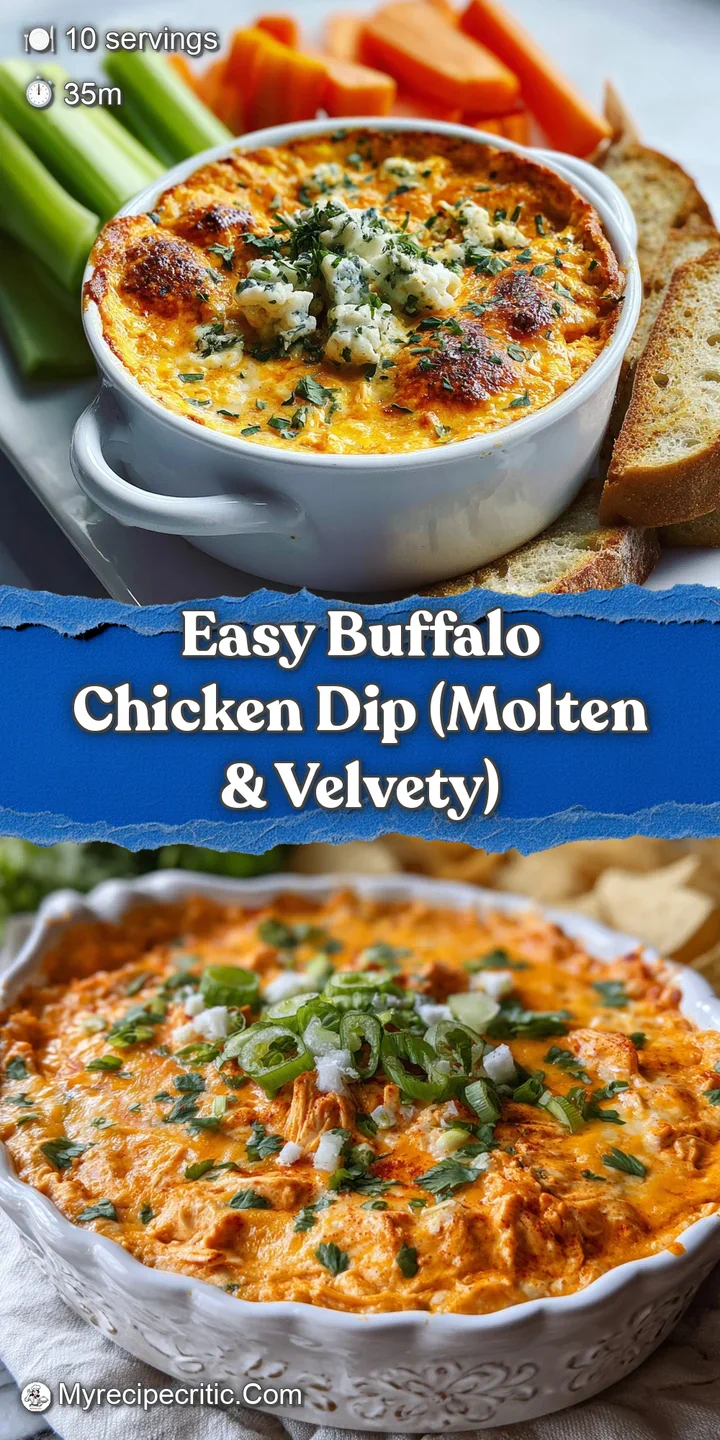 Close-up of a spoonful of creamy, cheesy buffalo chicken dip with visible shredded chicken and a hint of red pepper flakes.