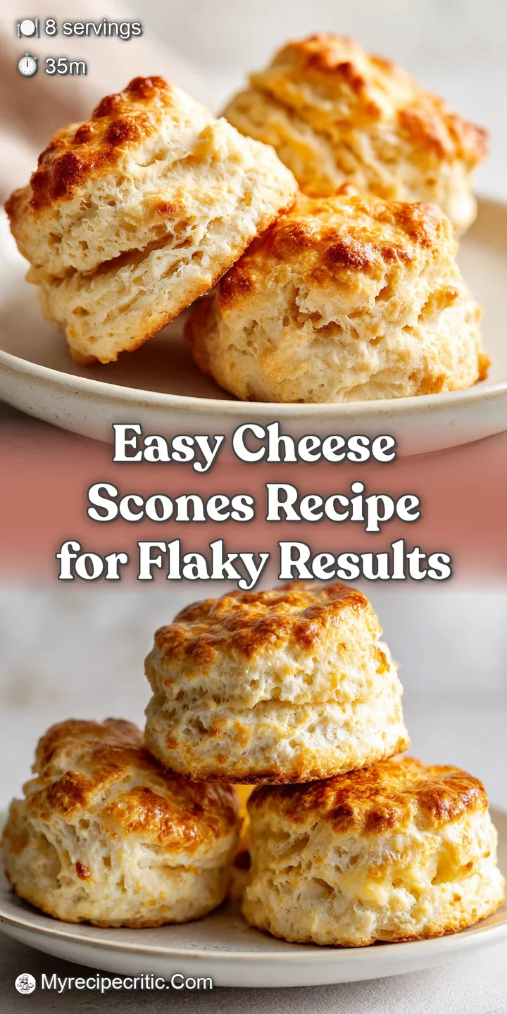 Close-up of a cheese scone, highlighting the golden-brown crust, pockets of melted cheese, and soft, airy crumb.