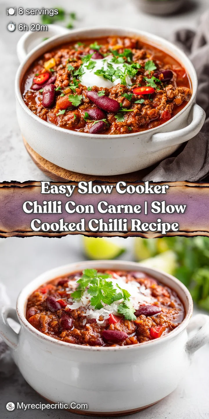 Close-up of chunky beef and kidney beans in a dark, rich chilli sauce, glistening with melted cheese and a hint of spice.