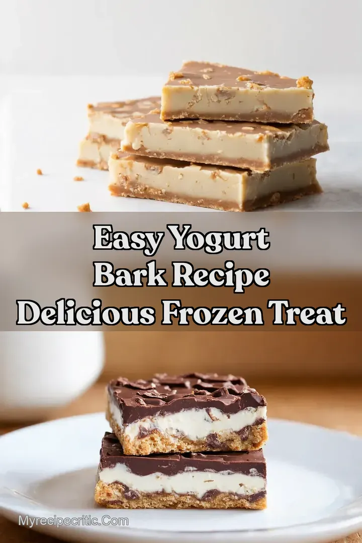 Easy Yogurt Bark Recipe Delicious Frozen Treat