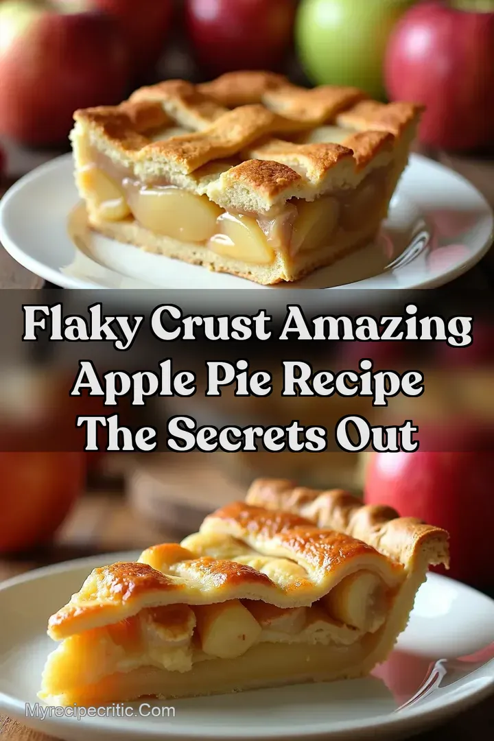 Flaky Crust Amazing Apple Pie Recipe The Secrets Out