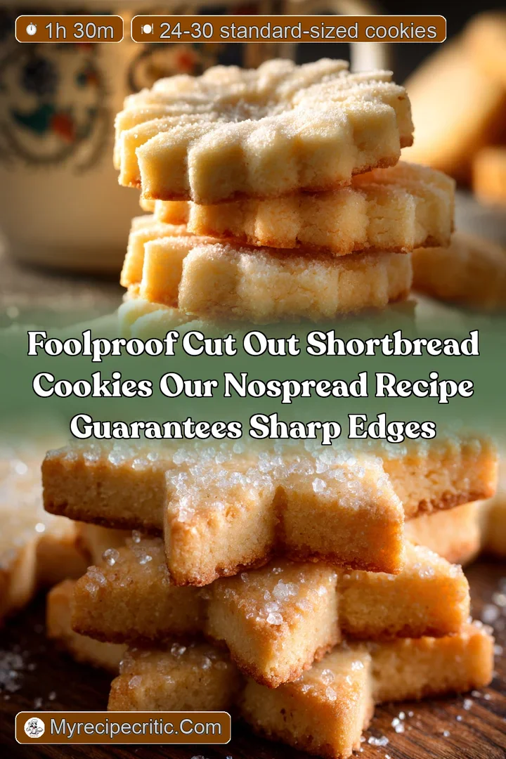 Foolproof Cut Out Shortbread Cookies Our NoSpread Recipe Guarantees Sharp Edges