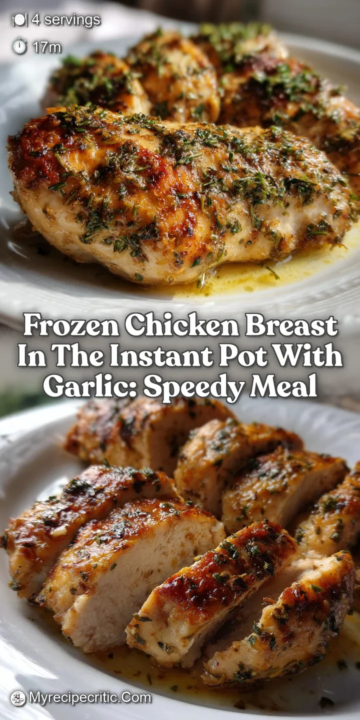 Close-up of succulent chicken, showing a tender texture. The chicken glistens with garlic, steam rising, inviting you in f...