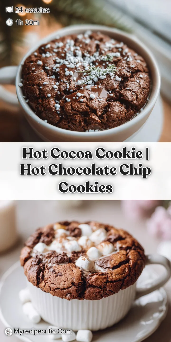 Close-up of a warm, soft chocolate cookie revealing gooey melted chocolate, inviting you to experience its rich, comfortin...