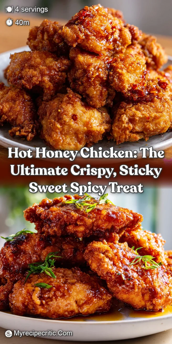 Hot Honey Chicken: The Ultimate Crispy Sticky Sweet Spicy Treat