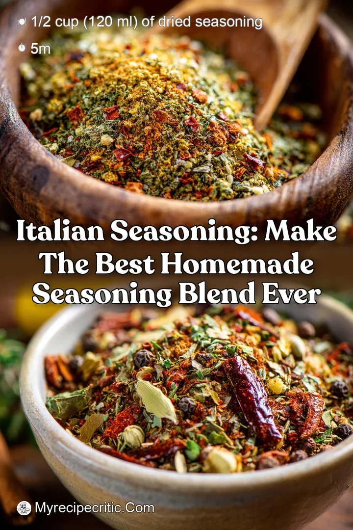 Italian Seasoning: Make The Best Homemade Seasoning Blend Ever