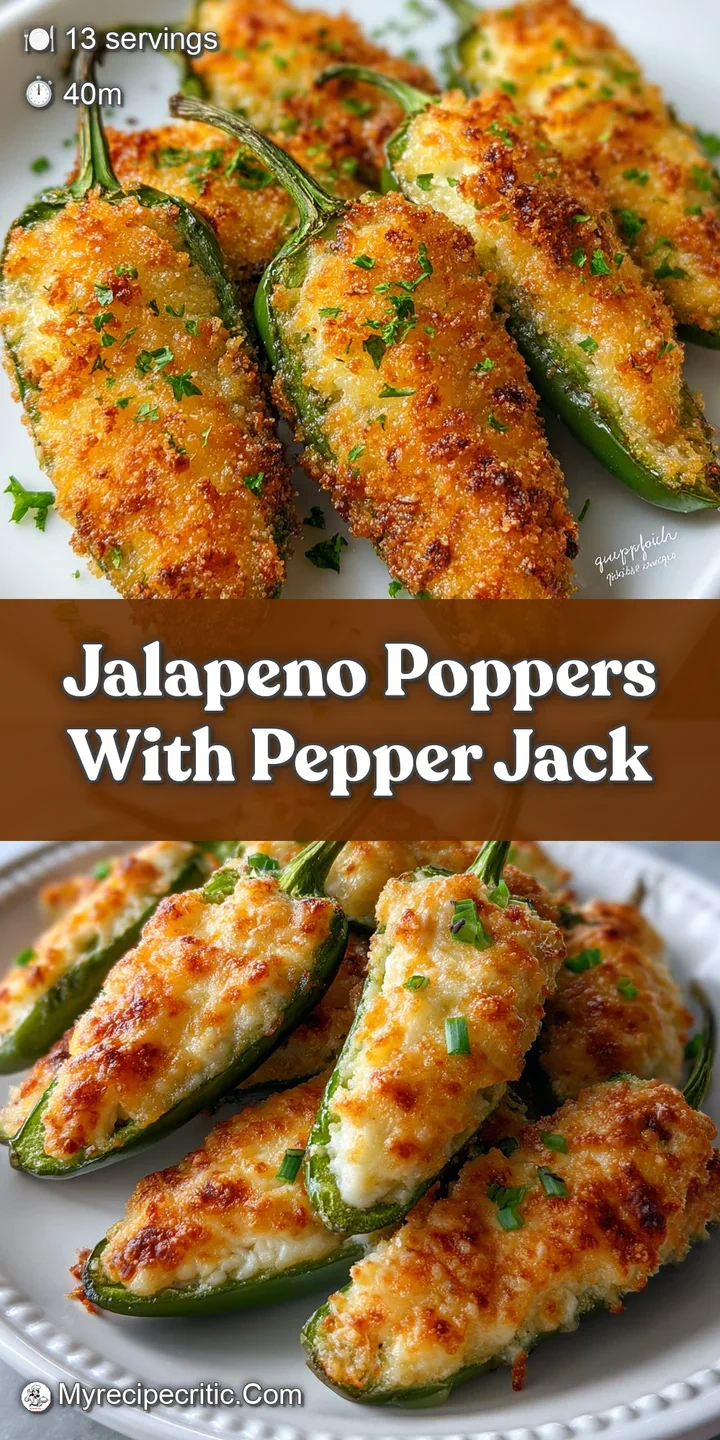 Close-up of a crispy, golden jalapeno popper oozing melted pepper jack cheese. Hints of spicy red pepper visible. Irresist...