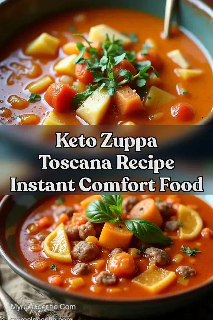 Keto Zuppa Toscana Recipe Instant Comfort Food
