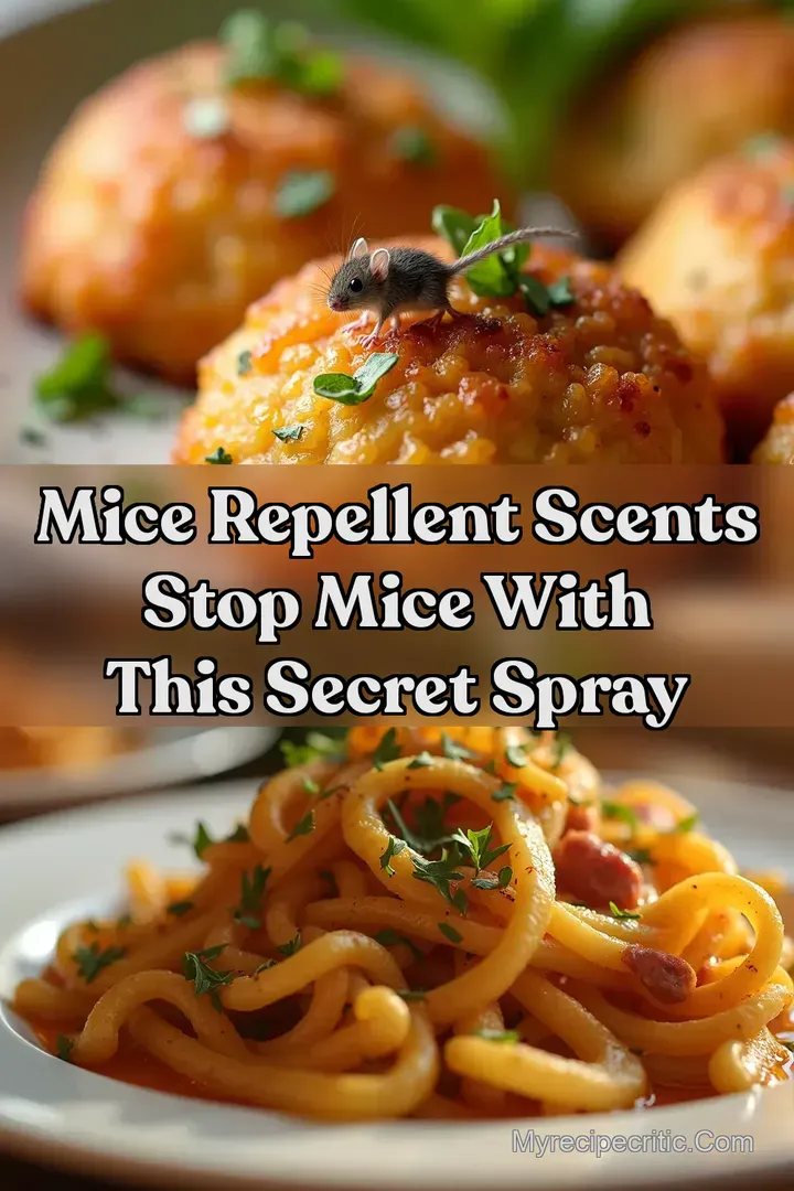 Mice Repellent Scents Stop Mice With This Secret Spray