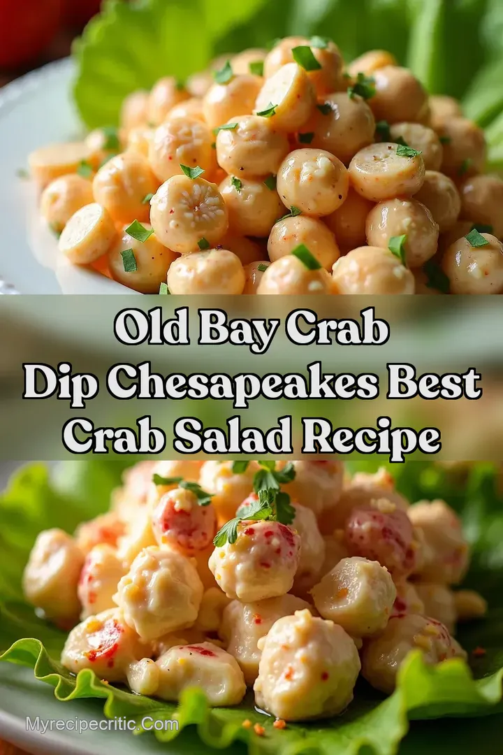 Old Bay Crab Dip Chesapeakes Best Crab Salad Recipe