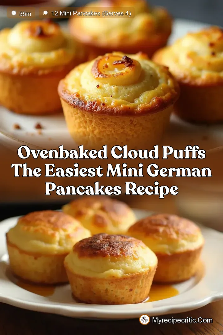 OvenBaked Cloud Puffs The Easiest Mini German Pancakes Recipe