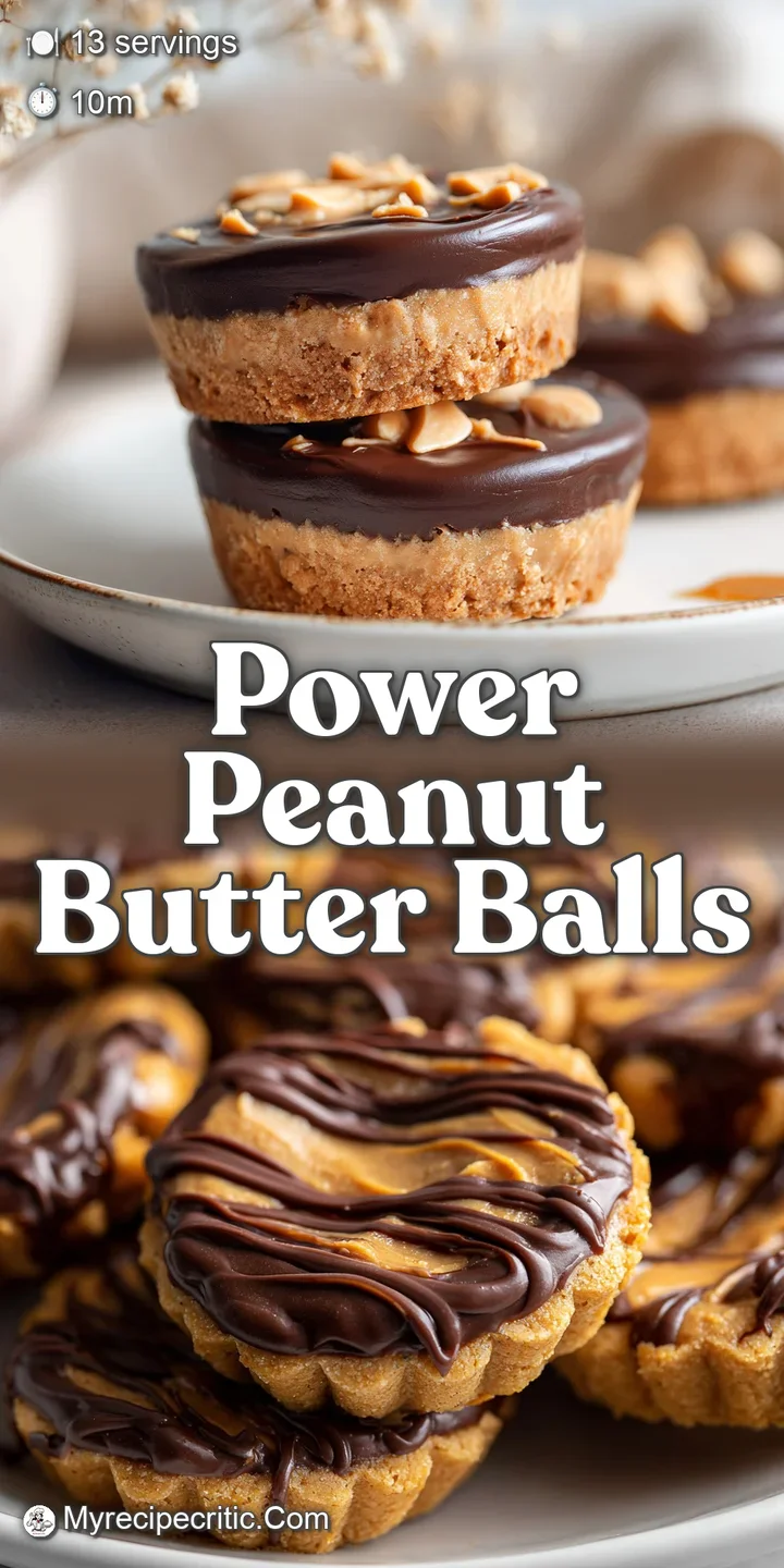 Close-up of a textured peanut butter and protein ball, showing a swirl of peanut butter with visible seeds and a glistenin...