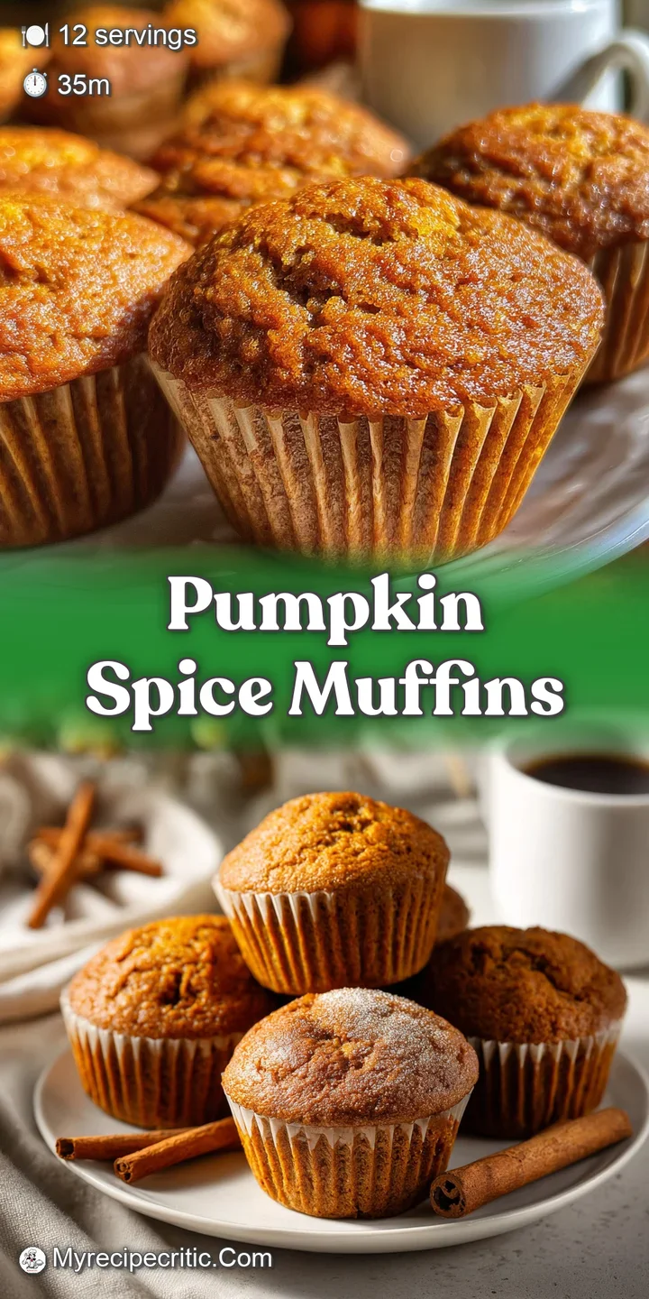 Close-up of a warm, tender pumpkin muffin with a sugary crust. Hints of orange and brown spices fleck the surface.