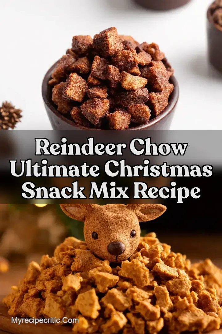 Reindeer Chow Ultimate Christmas Snack Mix Recipe