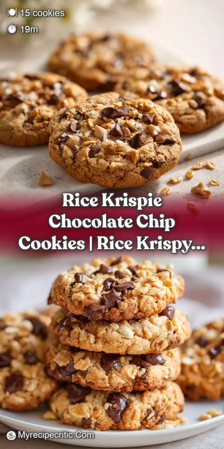 Macro shot of a crisp, toasted cereal cookie showing gooey melted marshmallow and a light, golden-brown crust.