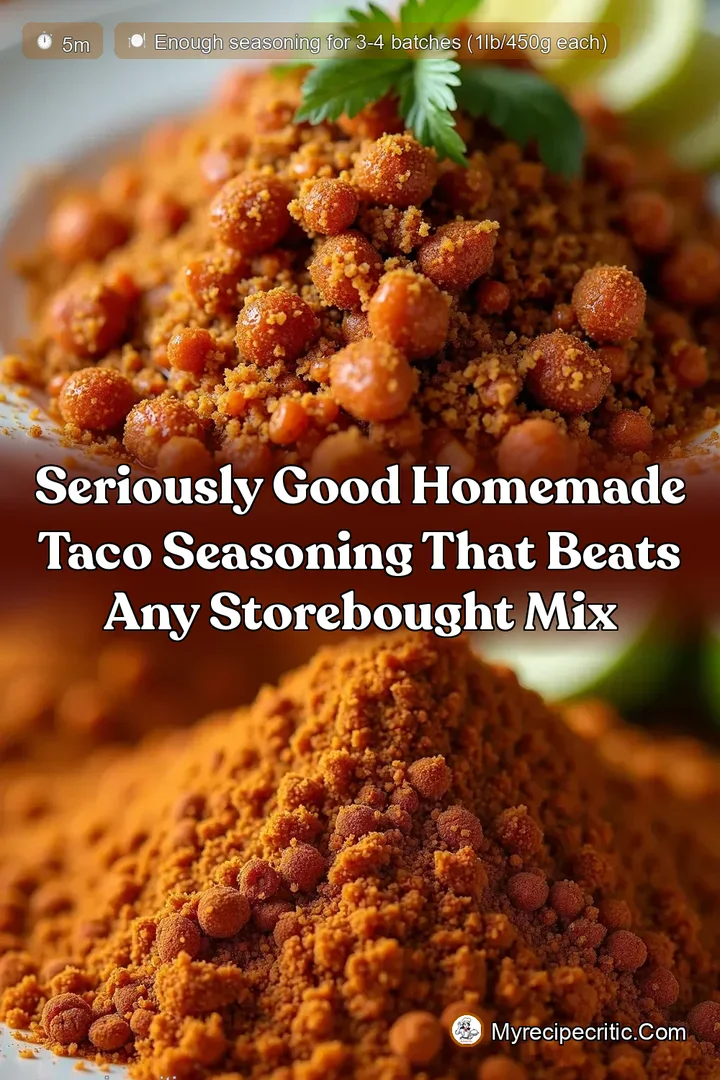 Seriously Good Homemade Taco Seasoning That Beats Any StoreBought Mix