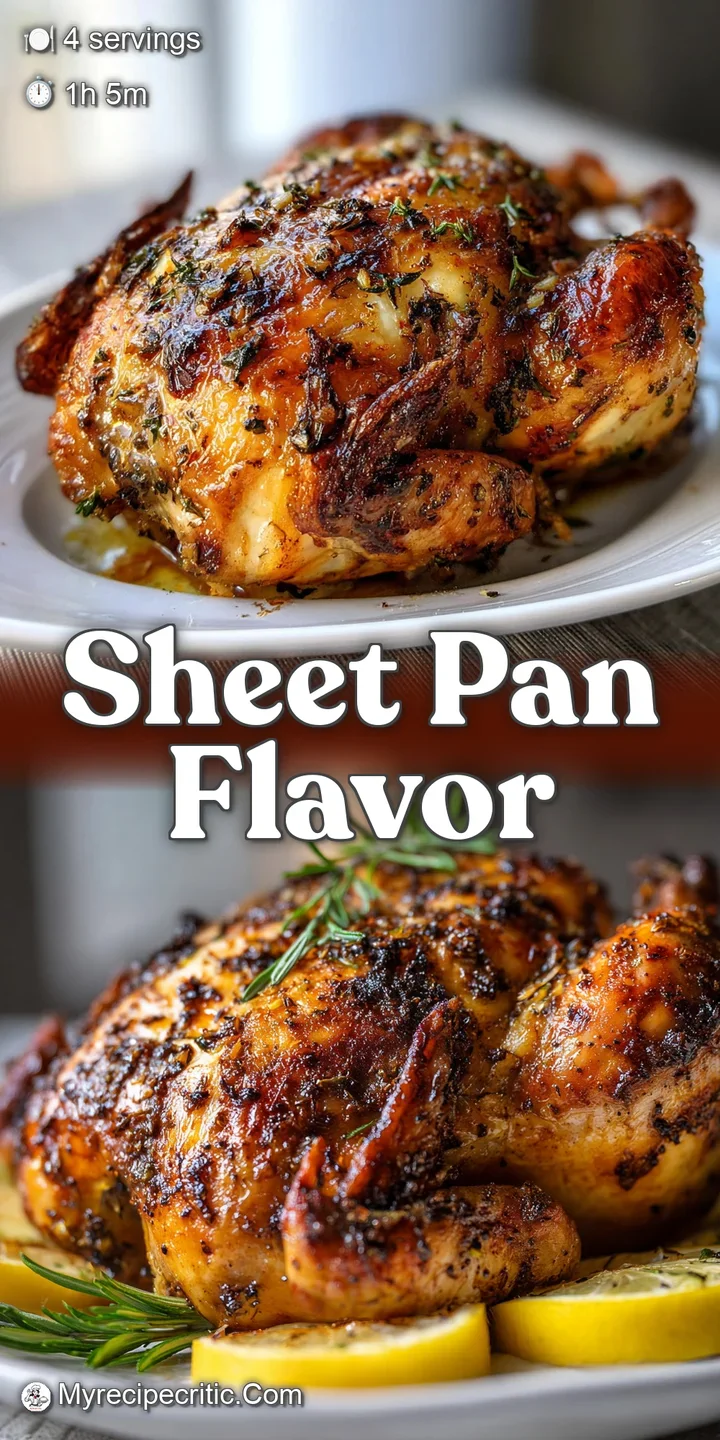 Close-up image of glistening roasted chicken and tender vegetables, showcasing their caramelized edges and appealing textu...