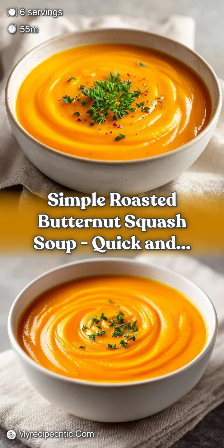 Extreme close-up of smooth, golden-orange soup featuring a swirl of heavy cream and fresh green microgreens.