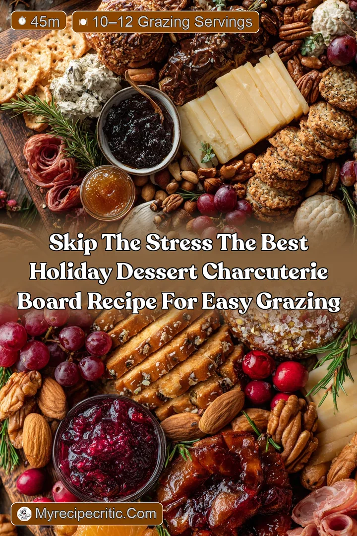 Skip the Stress The Best Holiday Dessert Charcuterie Board Recipe for Easy Grazing