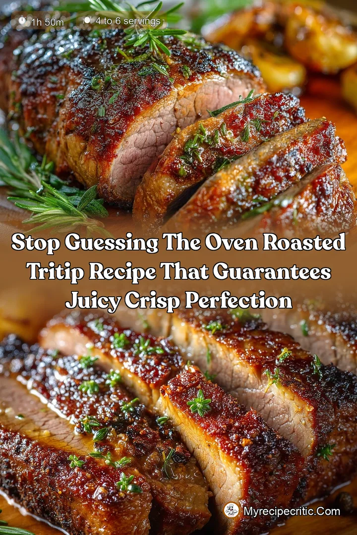 Stop Guessing The Oven Roasted TriTip Recipe That Guarantees Juicy Crisp Perfection
