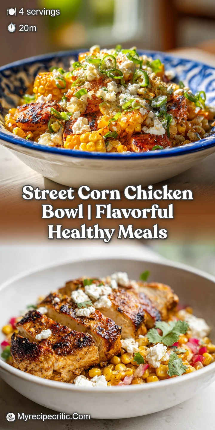 Close-up of smoky charred corn kernels mixed with tender shredded chicken, a hint of creamy sauce.