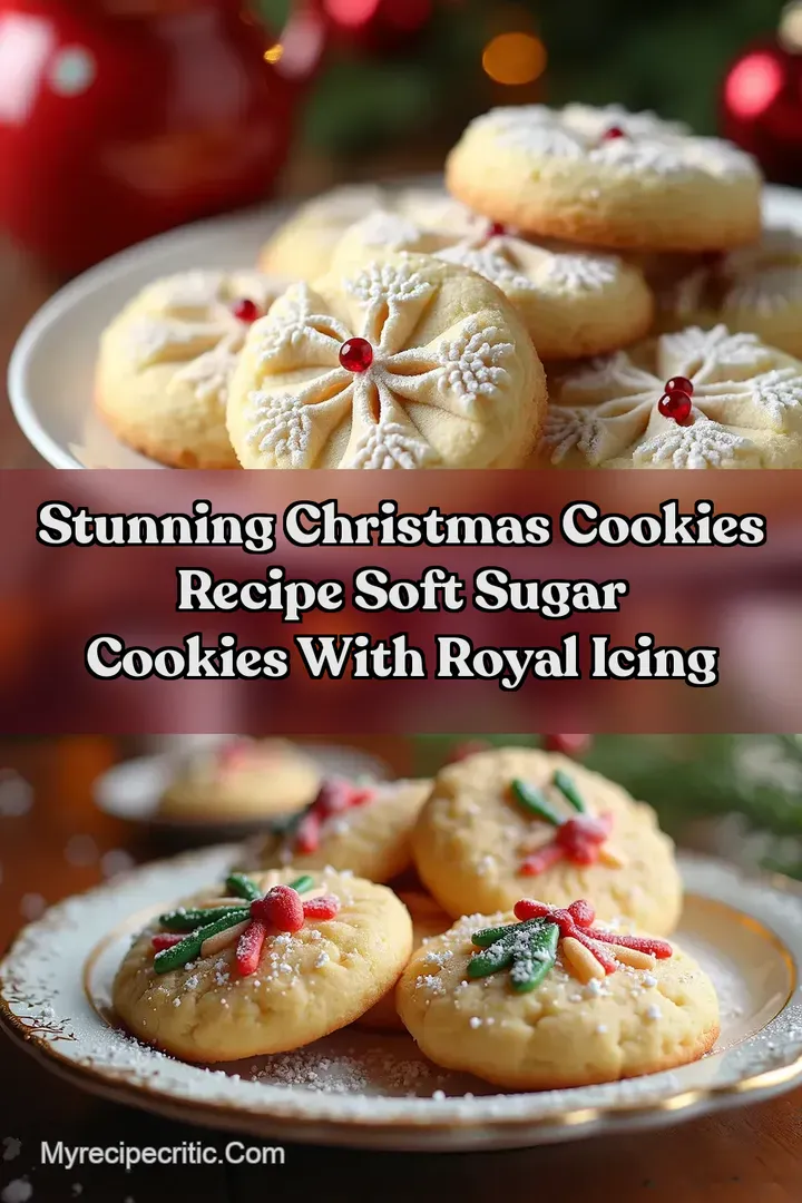 Stunning Christmas Cookies Recipe Soft Sugar Cookies With Royal Icing