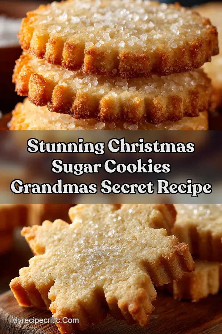 Stunning Christmas Sugar Cookies Grandmas Secret Recipe