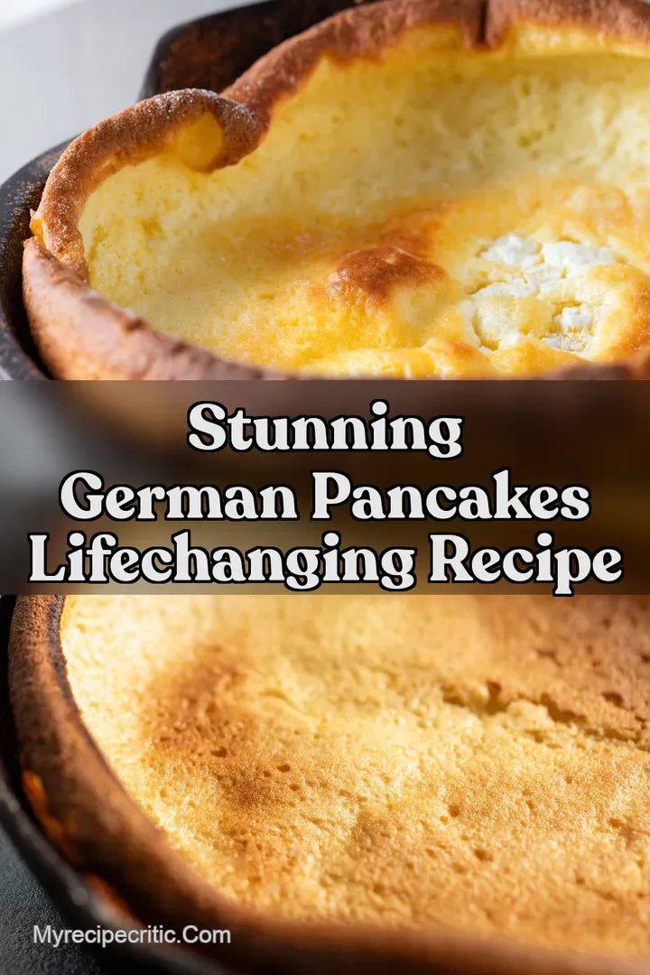 Stunning German Pancakes LifeChanging Recipe