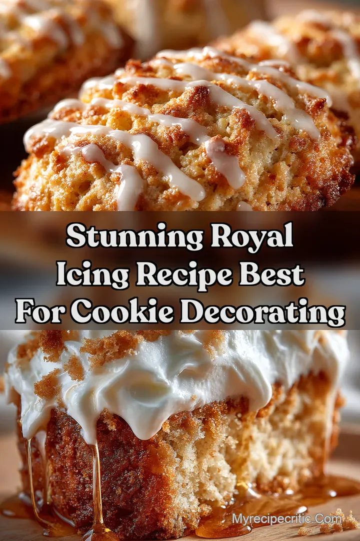 Stunning Royal Icing Recipe Best for Cookie Decorating